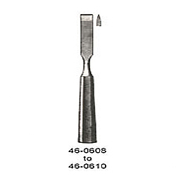BRUN OSTEOTOME 8MM WIDE 7½ INCHES (19CM)