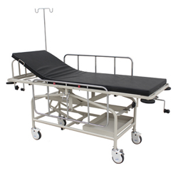 PATIENT TRANSPORT TROLLEY - FIXED HEIGHT