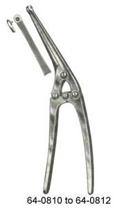 PAYR'S PYLORUS CLAMP WITH  GUIDE PIN MEDIUM 29CM