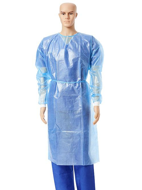 SECURITE PP+PE COATED ISOLATION GOWN 40GSM BLUE