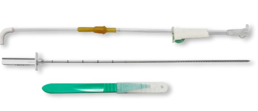 PERITONEAL DIALYSIS CATHETER SET (TROCAR CANNULA FOR PDS)