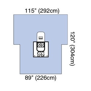 3M STERI-DRAP -  ARTHROSCOPY PACK 1195