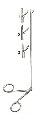 BIOPSY FORCEPS CHEVALIER JACKSON FIG G, 28CM