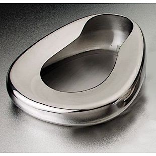 BEDPAN METAL (WITHOUT COVER)