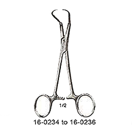 BACKHAUS TOWEL FORCEPS, BOX JOINT 4 1/2 INCHES