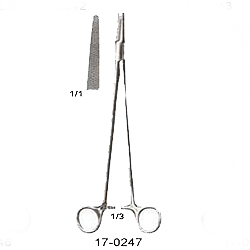 WANGENSTEEN NEEDLE HOLDER STRAIGHT NARROW JAWS 10 1/2 INCHES