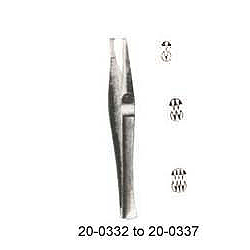 LANE TISSUE FORCEPS, 3x4 TEETH 5Â½ INCHES