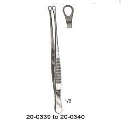 TUTTLE TISSUE FORCEPS 9 INCHES