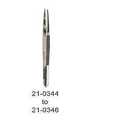 SPLINTER FORCEPS VERY FINE, POINTS 3 1/2  INCHES