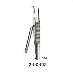 CHILDE APPROXIMATION FORCEPS, WITH CLIP HOLDER 7 INCHES