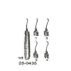 REVERDIN NEEDLES, SMALL PATTERN