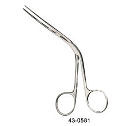 TILLEY NASAL POLYPUS FORCEPS, SERRATED JAWS 6Â¾ INCHES (17CM)
