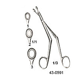 BRUENINGS SEPTUM CUTTING FORCEPS