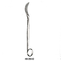 LANE BONE LEVER 10Â½ INCHES (26.5CM) WITH SERRATED END