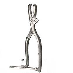 FARABEUF LAMBOTTE BONE HOLDING FORCEPS 10Â½ INCHES (26CM)