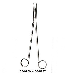 NELSON LOBECTOMY SCISSORS STRAIGHT/CURVED 12 INCHES (30CM)
