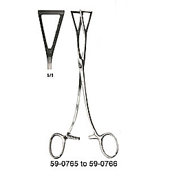 DUVAL LUNG FORCEPS, SCREW JOINT 8 INCHES (20CM)