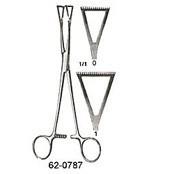 DUVAL INTESTINAL HOLDING FORCEPS B/J 8Â¼ INCHES (21CM)