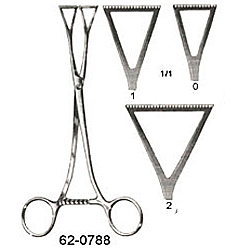 DUVAL INTESTINAL HOLDING FORCEPS S/J 7Â½ INCHES (19CM)