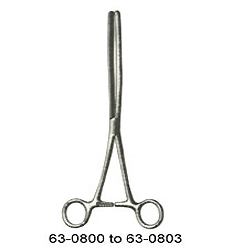 DOYEN INTESTINAL CLAMP WITH B/J STRAIGHT 9 INCHES (23CM)