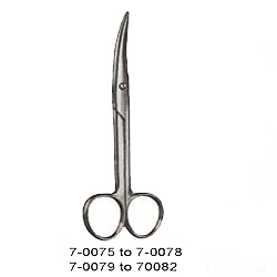 MAYO OPERATING SCISSORS, CURVED 5 1/2 INCHES