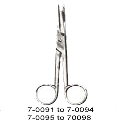 MAYO OPERATING SCISSORS, STRAIGHT 6 3/4 INCHES