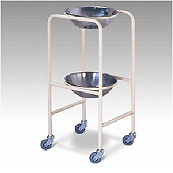 SURGICAL BOWL STAND-2 TIERS (UP & DOWN)