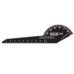 BASELINE PLASTIC FINGER GONIOMETER 1-FINGER DESIGN