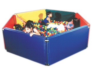 PANEL-SIDED BALL PIT