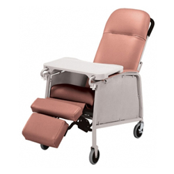 RECLINING GERIATRIC CHAIR - 3 POSITIONS RECLINER CHAIR