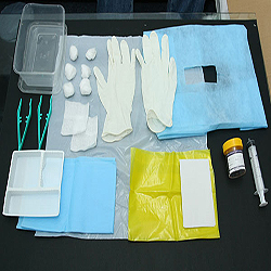 CATHETERIZATION SET