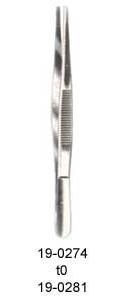 THUMB DRESSING FORCEPS 20CM