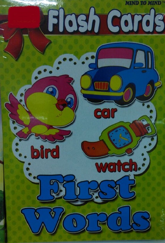FLASH CARD - FIRST WORDS