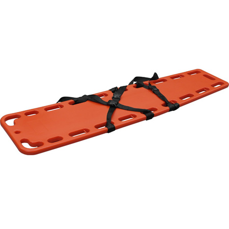 SPINAL BOARD WITH 3 STRAPS