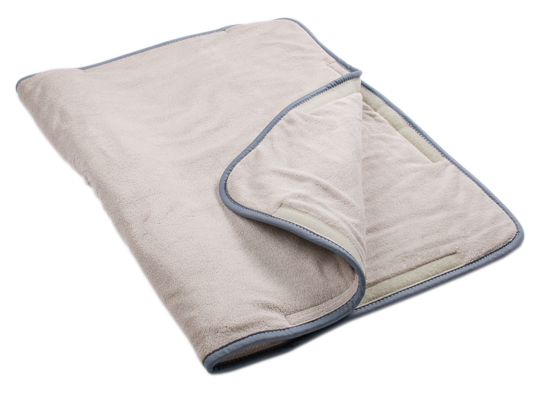 MOIST HEAT PACK COVER - TERRY WITH FOAM FILL OVERSIZE - 24.5 X 36 INCHES