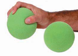3 INCH FOAM BALL HAND EXERCISER - DOZEN