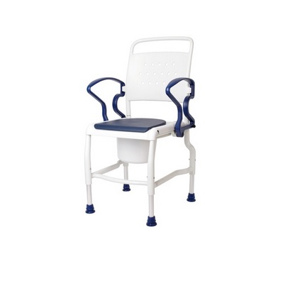 KOLN COMMODE CHAIR WITH (01968) ARMREST PADS