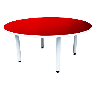 3 INCH ROUND TABLE - RED