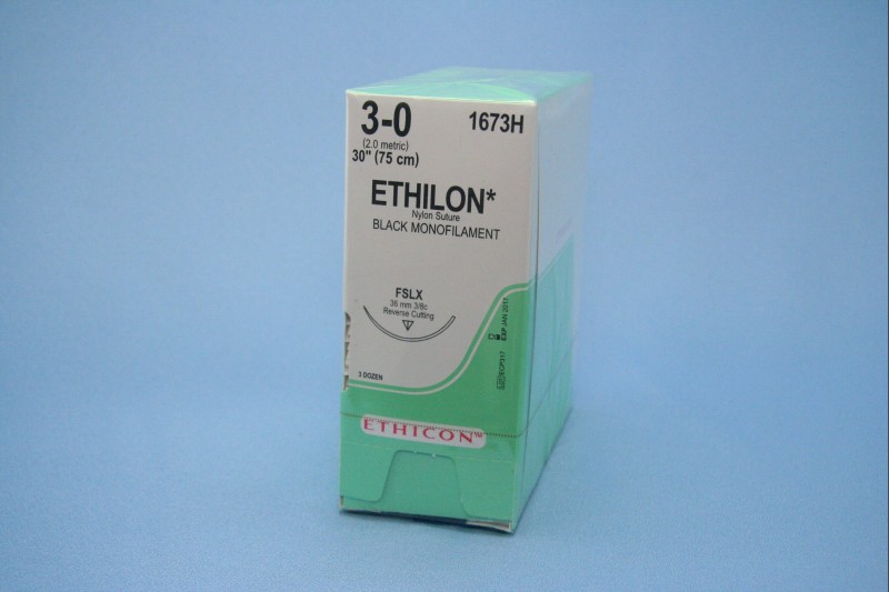 ETHILON II BLU 75CM 3/0 FSLX