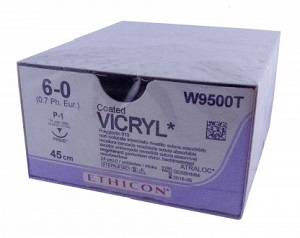 VICRYL UND 45CM M- -/0 P-1