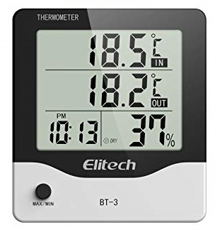 BT-3LCD INDOOR OUTDOOR THERMOMETER HYGROMETER