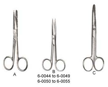 OPERATING SCISSOR B/B CVD 5 INCHES