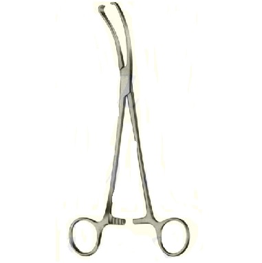 TEALE UTERINE TENACULUM FORCEPS - 22.50 CM