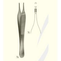 ADSON BROWN TISSUE FORCEPS 7x7 TEETH - 12 CM