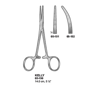 KELLY HAEMOSTATIC FORCEPS