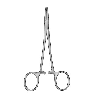 MICRO HALSTED HAEMOSTATIC FORCEPS