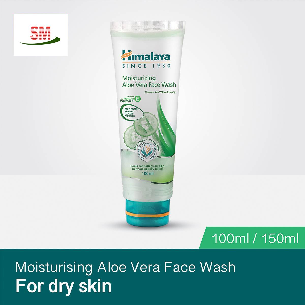 HIMALAYA MOISTURIZING ALOE VERA FACE WASH