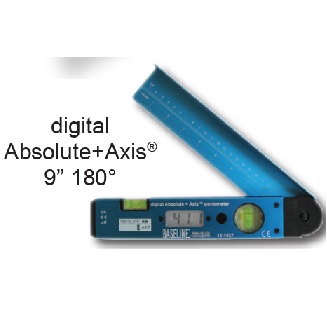 BASELINE DIGITAL GONIOMETERS 9 INCH ABSOLUTE + AXIS 