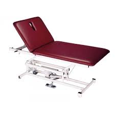 MOTORIZED BARIATRIC HI-LO TREATMENT TABLE 2 SECTION (BOBATH)