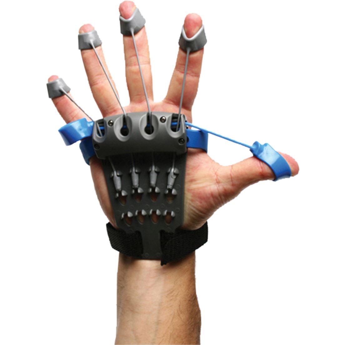 THE EXTENSOR HAND AND FINGER EXERCISER